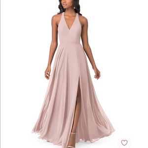 Azazie Amalfi Dusty Rose Bridesmaid Dress